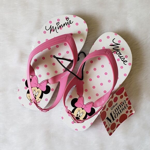 Old Navy Disney Minnie Mouse Girl's Sandals New - Picture 1 of 4